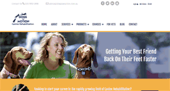 Desktop Screenshot of dogsinmotion.com.au