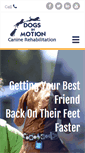 Mobile Screenshot of dogsinmotion.com.au